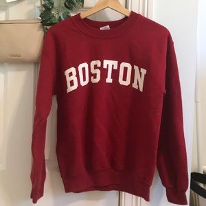 Boston red sweatshirt size S